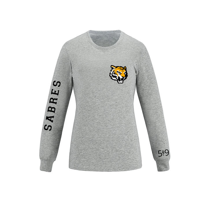 SAUNDERS SABRES SLEEVE LOGO LONG SLEEVE (WOMENS)