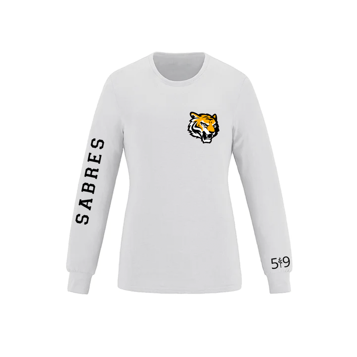 SAUNDERS SABRES SLEEVE LOGO LONG SLEEVE (WOMENS)