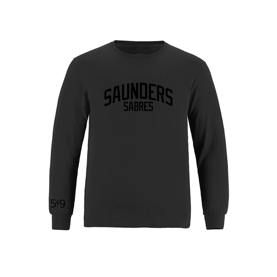 SAUNDERS BLACK OUT LONG SLEEVE (MENS)