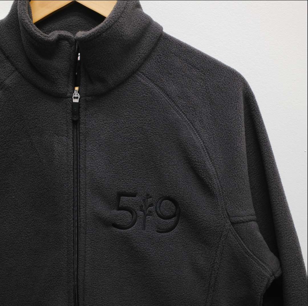 519 EMBROIDERED MICROFLEECE ZIP-UP JACKETS (MENS)