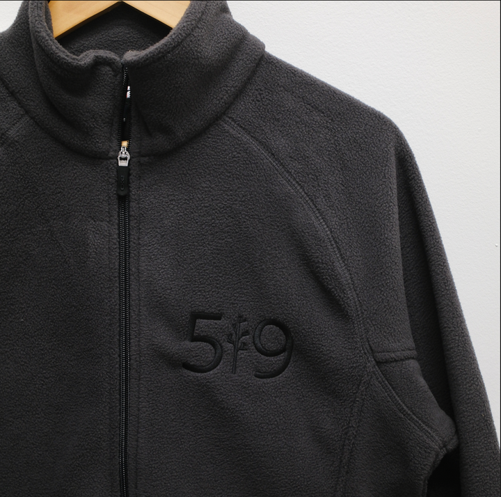 519 EMBROIDERED MICROFLEECE ZIP-UP JACKETS (MENS)