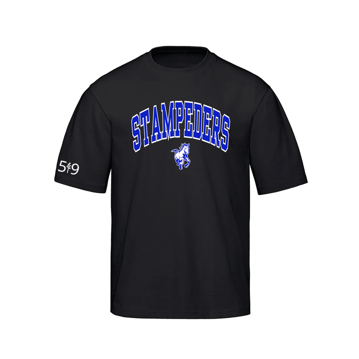 STAMPEDERS VARSITY OVERSIZED TEE (UNISEX)