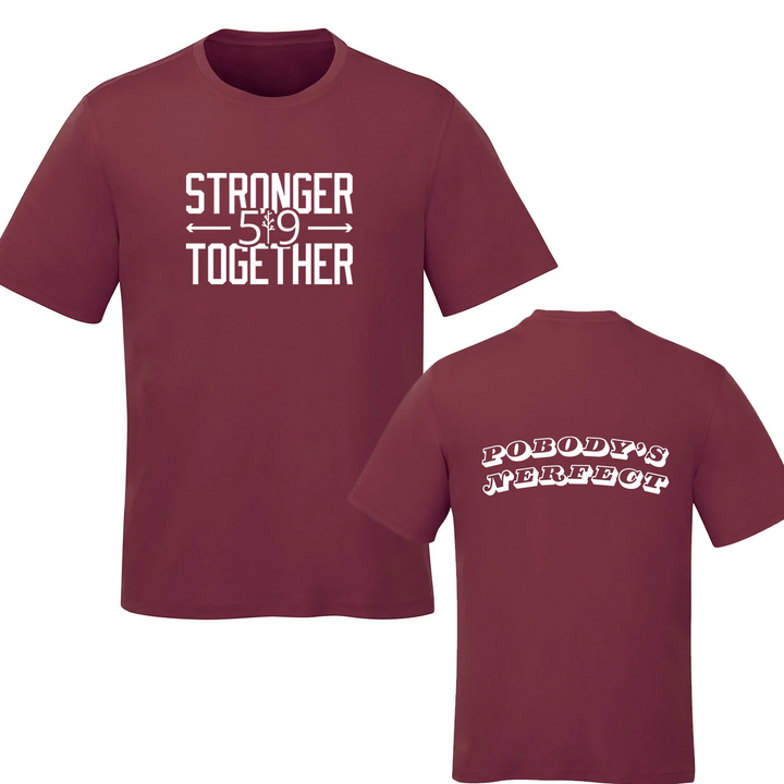 519 X STRONGER TOGETHER POBODYS NERFECT TEE (WOMENS)