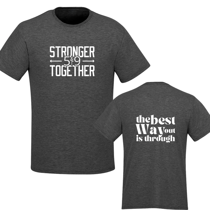 519 X STRONGER TOGETHER BEST WAY IS THROUGH TEE (WOMENS)