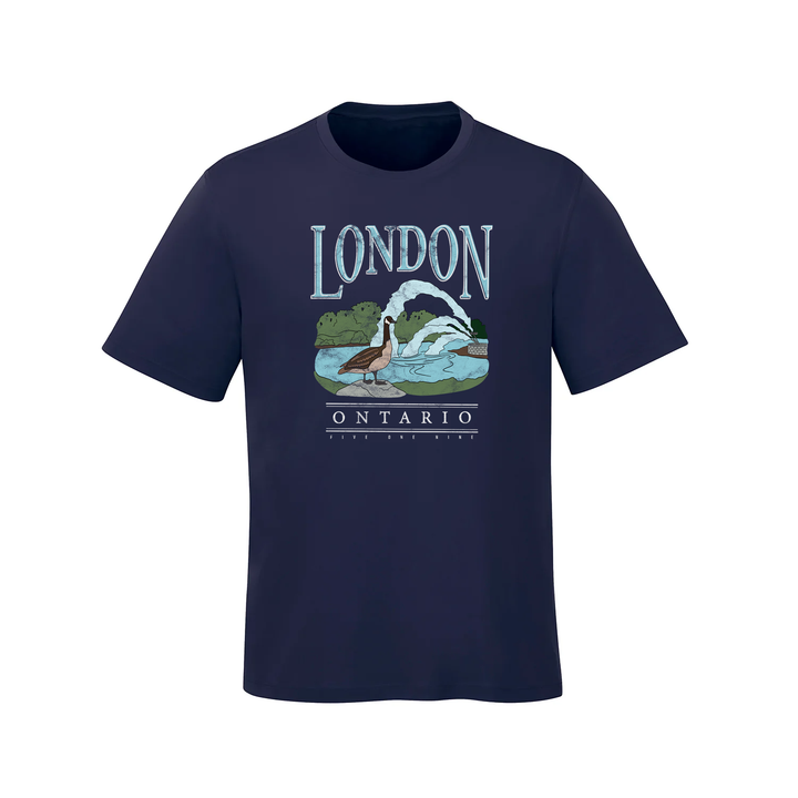 LONDON VINTAGE THAMES RIVER TEE (MENS)