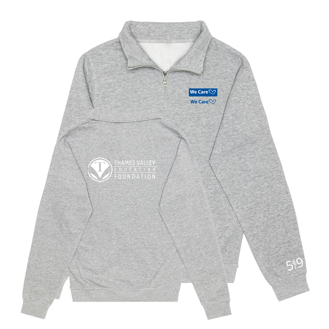 TVEF WE CARE 1/4 ZIP (UNISEX)