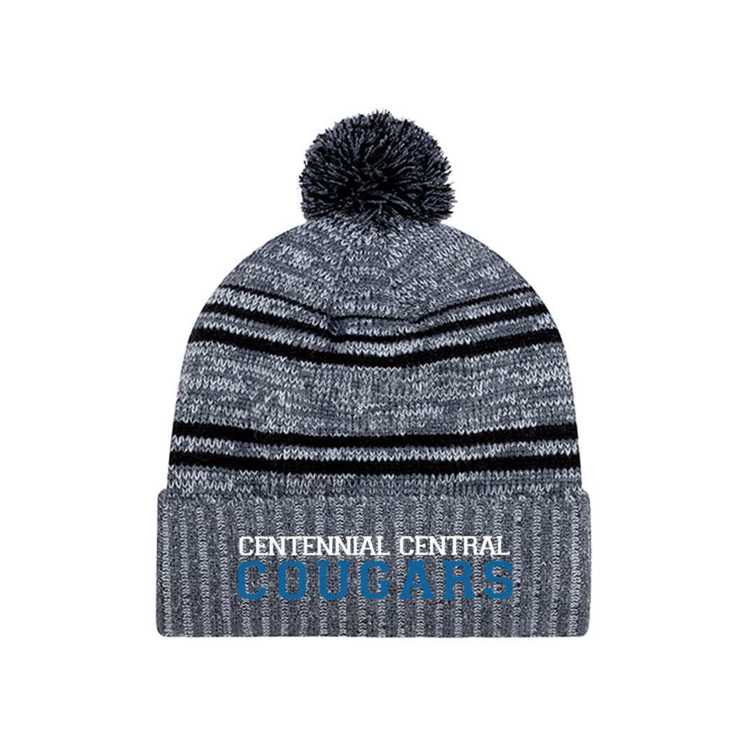 CENTENNIAL CENTRAL EMBROIDERED POM-POM TOQUE (UNISEX)