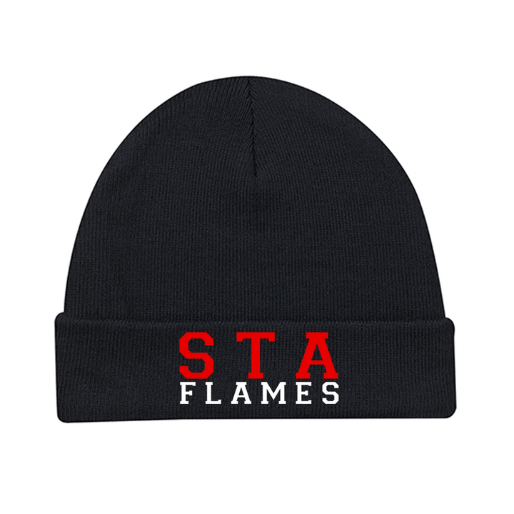 STA FLAMES EMBROIDERED TOQUE