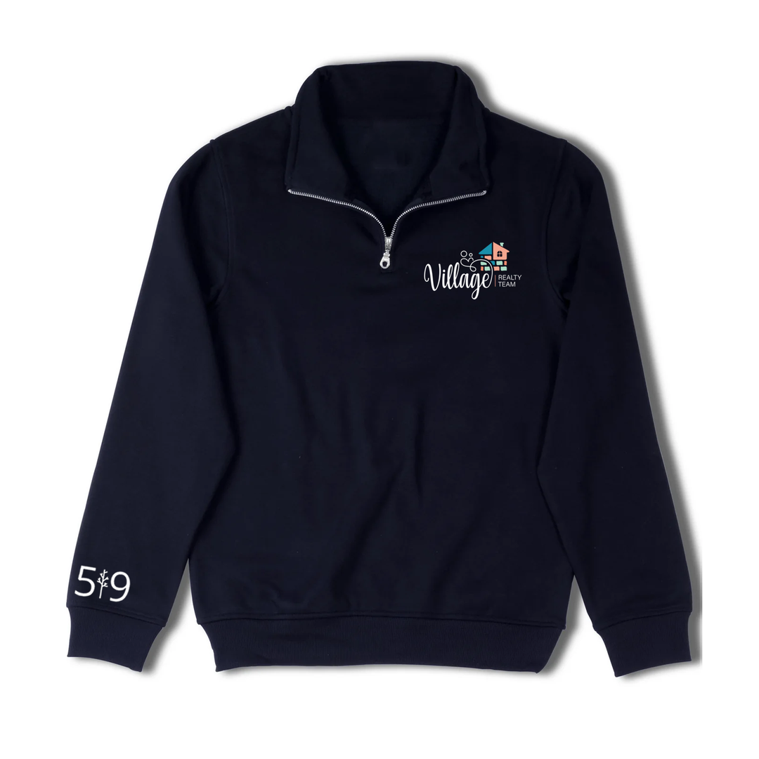 VILLAGE REALTY TEAM 1/4 ZIP (UNISEX)