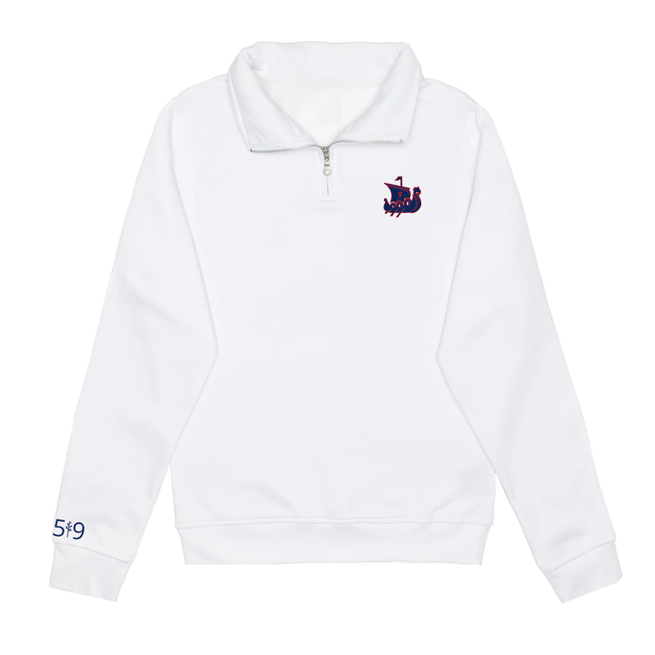 VIKINGS EMBROIDERED 1/4 ZIP (UNISEX)