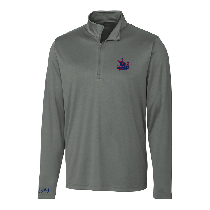 VIKINGS EMBROIDERED ATHLETIC 1/4 ZIP (MENS)