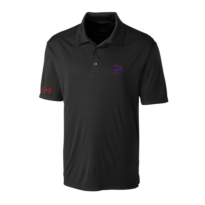 VIKINGS EMBROIDERED ATHLETIC POLO (MENS)