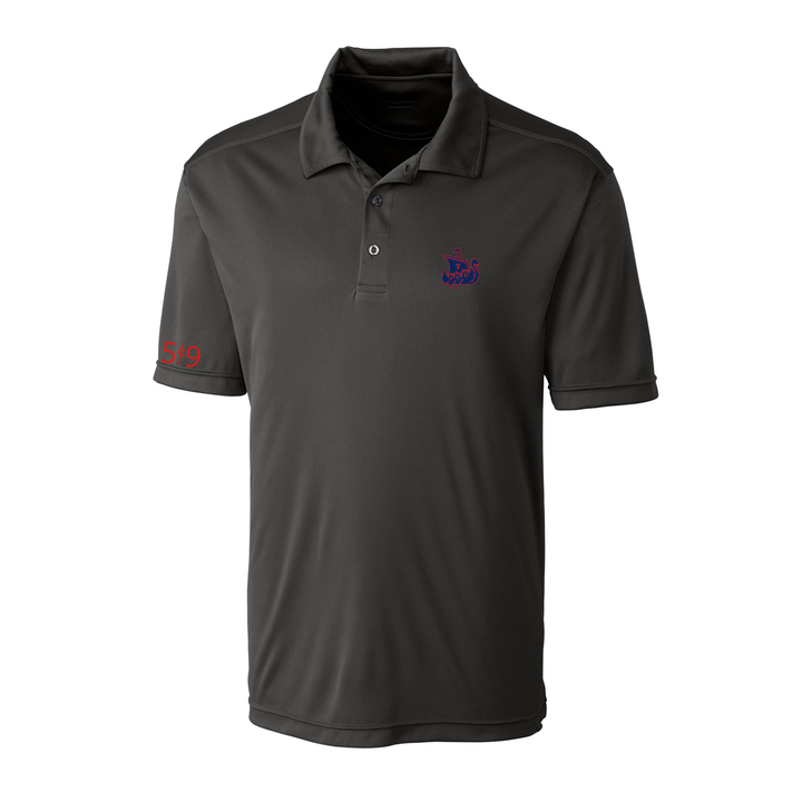 VIKINGS EMBROIDERED ATHLETIC POLO (MENS)