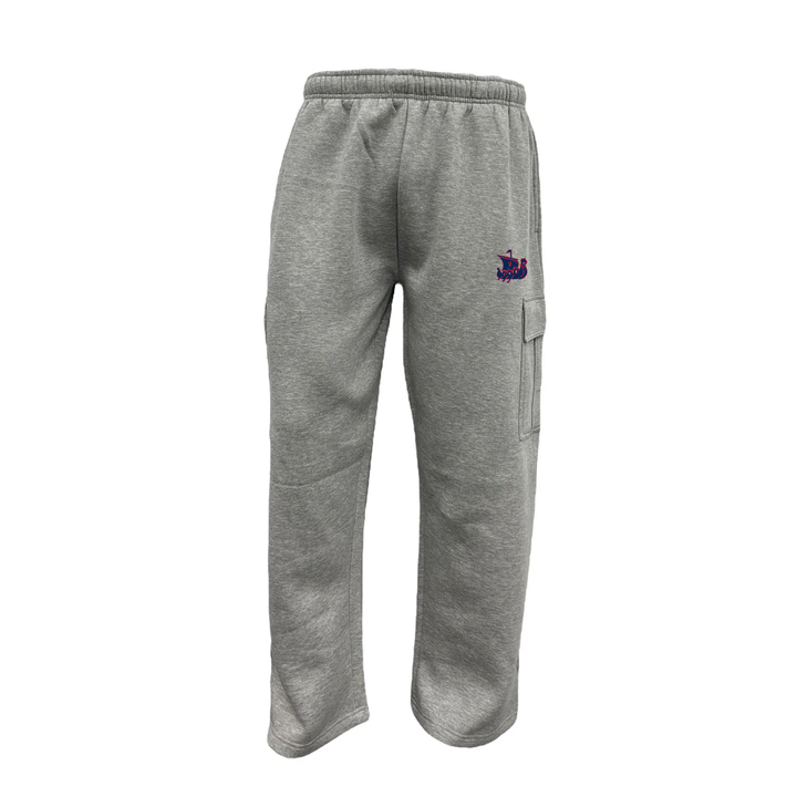 VIKINGS EMBROIDERED CARGO SWEATPANTS (UNISEX)