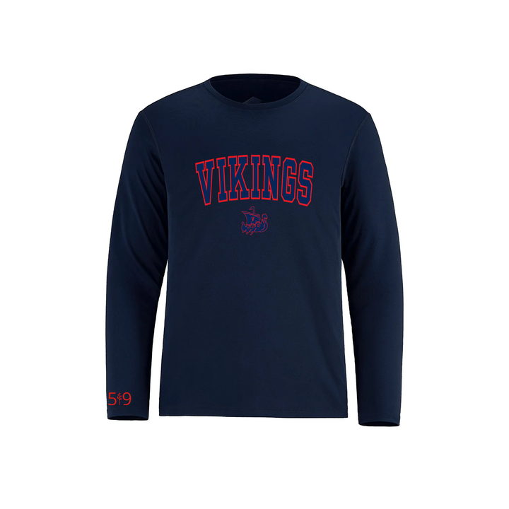 VICTORIA VARSITY ATHLETIC LONG SLEEVE (UNISEX)