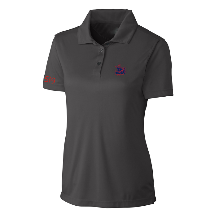 VIKING EMBROIDERED ATHLETIC POLO (WOMENS)