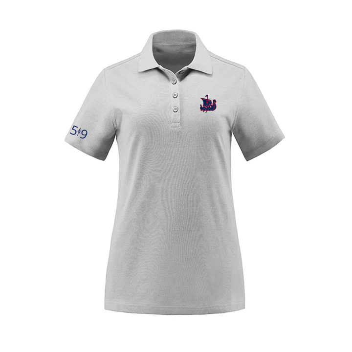 VIKINGS EMBROIDERED PIQUE POLO (WOMENS)