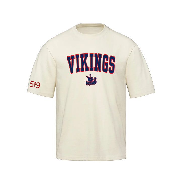 VIKINGS VARSITY OVERSIZED TEE (UNISEX)