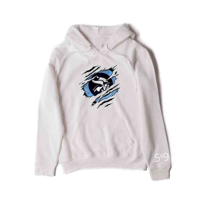 LUCAS VIKINGS DISTRESSED HOODIE (UNISEX)