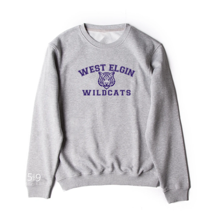 WEST ELGIN WILDCATS CREW (UNISEX)