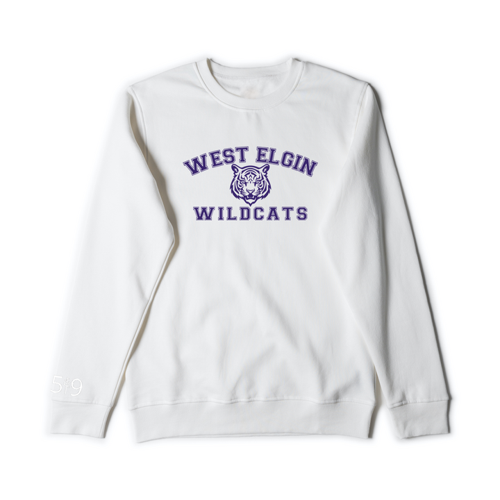 WEST ELGIN WILDCATS CREW (UNISEX)