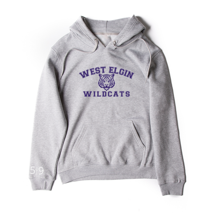 WEST ELGIN WILDCATS HOODIE (UNISEX)