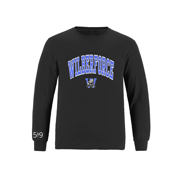 WILBERFORCE VARSITY LONG SLEEVE (YOUTH)