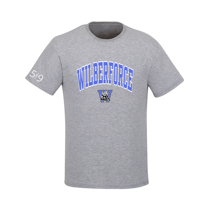 WILBERFORCE VARSITY TEE (MENS)