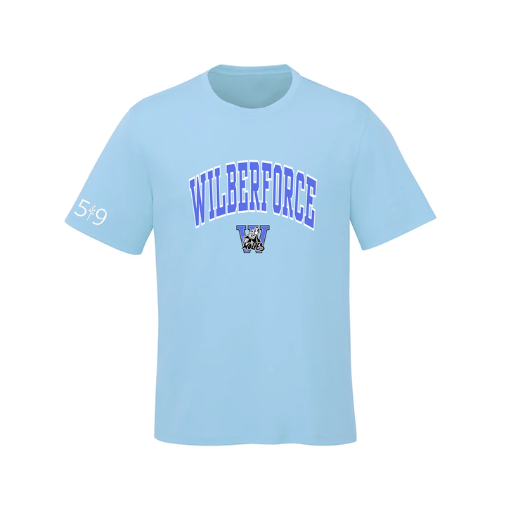 WILBERFORCE VARSITY TEE (MENS)