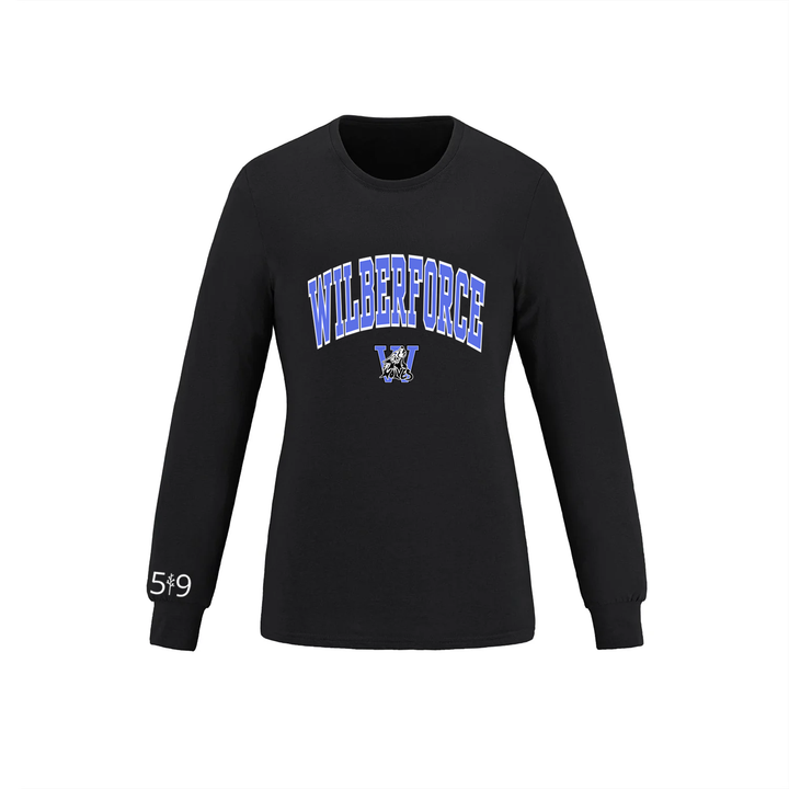 WILBERFORCE VARSITY LONG SLEEVE (WOMENS)