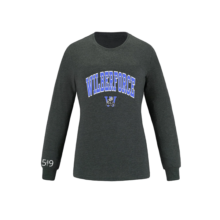 WILBERFORCE VARSITY LONG SLEEVE (WOMENS)