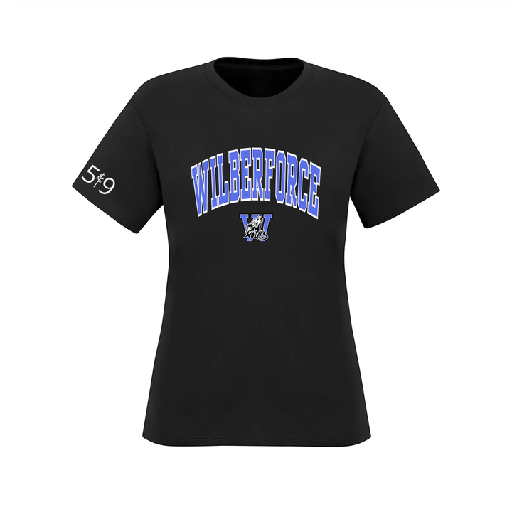 WILBERFORCE VARSITY TEE (WOMENS)