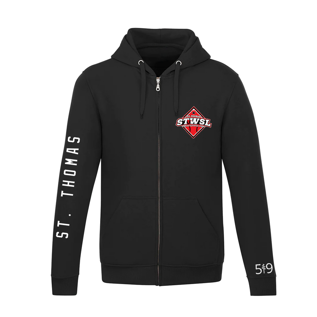 ST. THOMAS WOMEN'S SLO PITCH ZIP-UP (UNISEX)