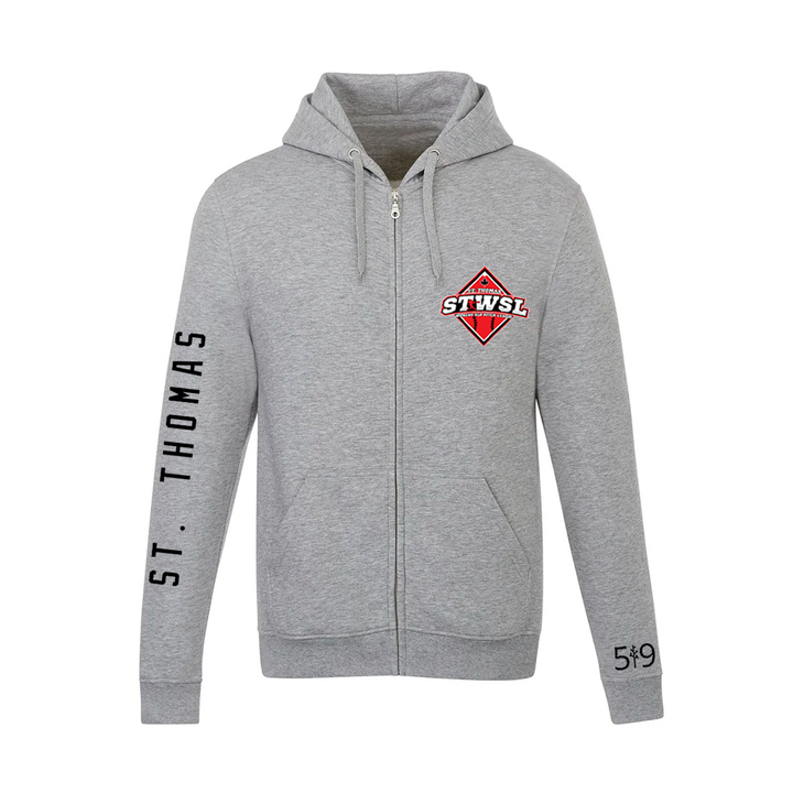 ST. THOMAS WOMEN'S SLO PITCH ZIP-UP (UNISEX)