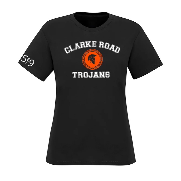 CLARKE ROAD TROJANS TEE (WOMENS)