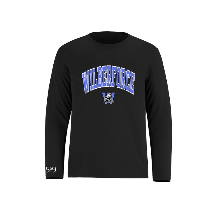 WILBERFORCE VARSITY ATHLETIC LONG SLEEVE (UNISEX)