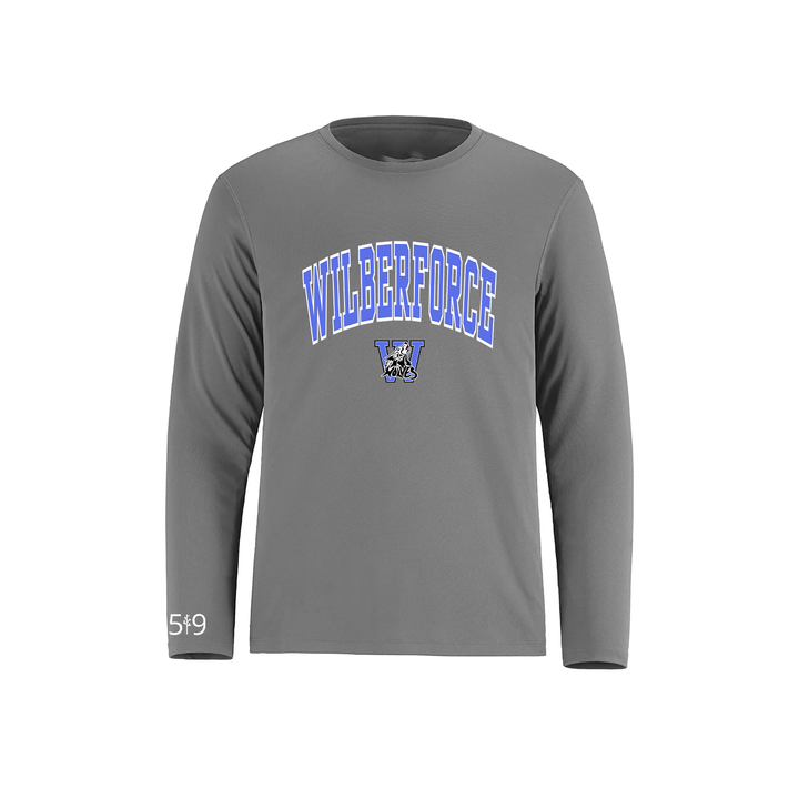 WILBERFORCE VARSITY ATHLETIC LONG SLEEVE (UNISEX)