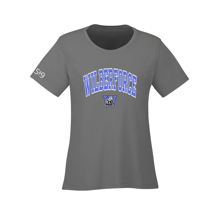 WILBERFORCE VARSITY ATHLETIC TEE (WOMENS)