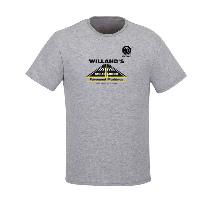 WILLAND'S PAVEMENT MARKINGS TEE (YOUTH)