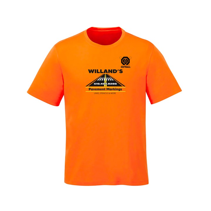 WILLAND'S PAVEMENT MARKINGS TEE (YOUTH)
