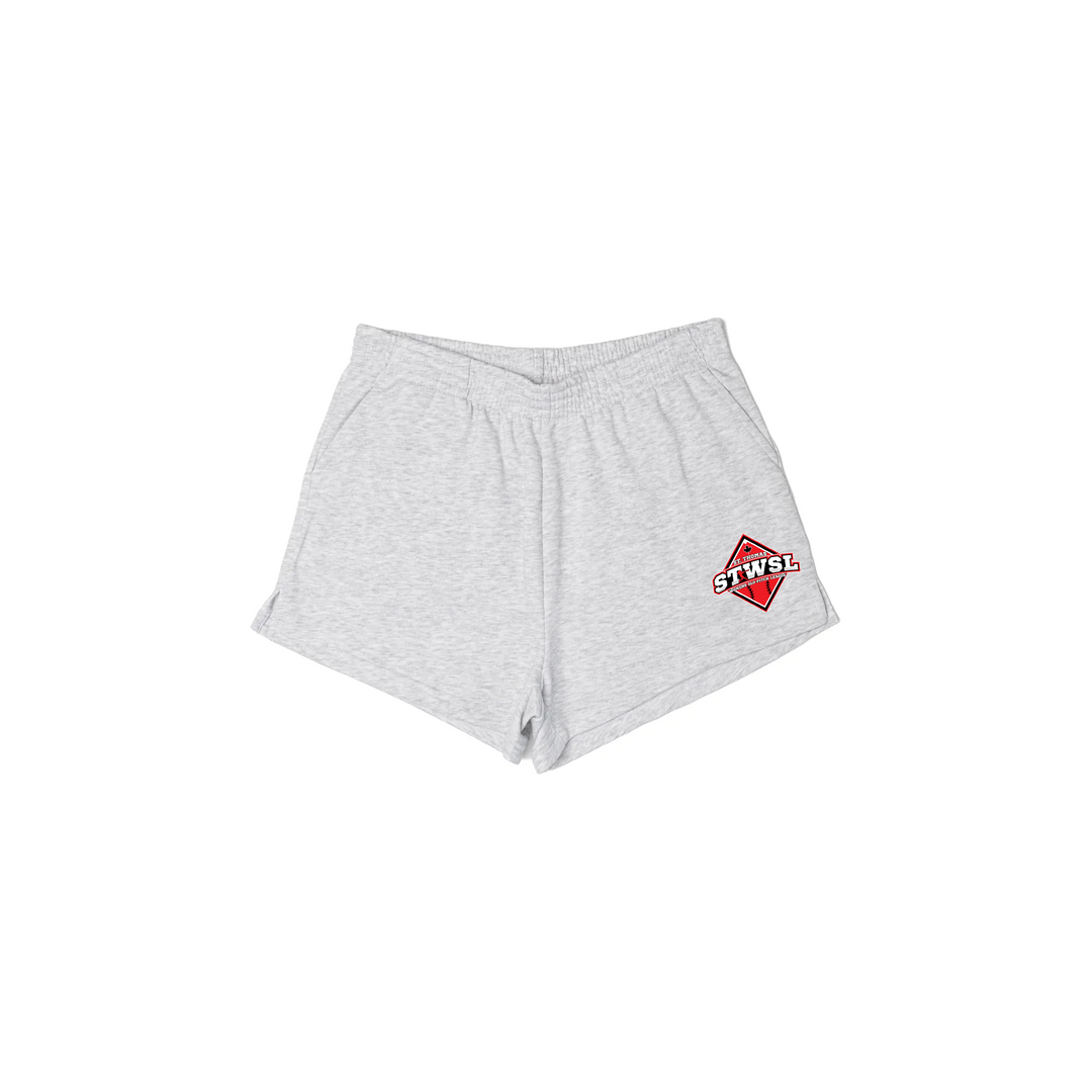 ST. THOMAS WOMEN'S SLO PITCH SWEAT SHORTS (WOMENS)