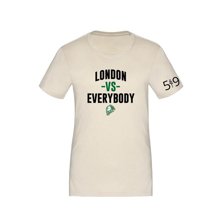 LONDON VS EVERYBODY TEE (WOMENS)