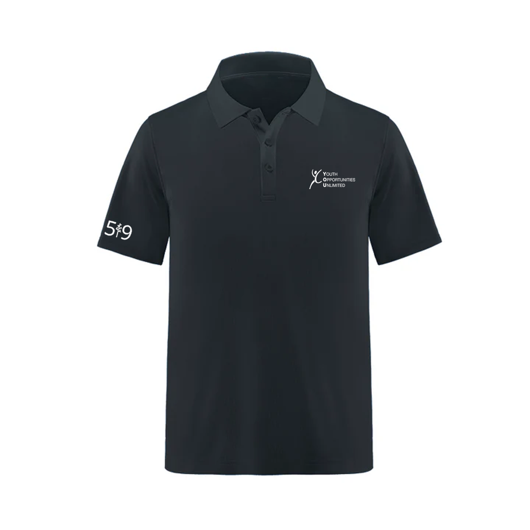 YOU EMBROIDERED PIQUE POLO (MENS)