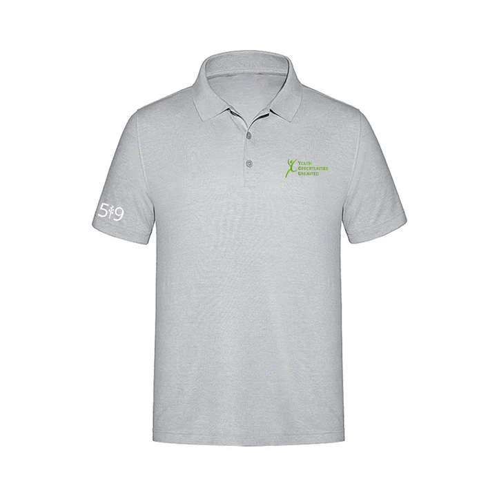 YOU EMBROIDERED PIQUE POLO (MENS)