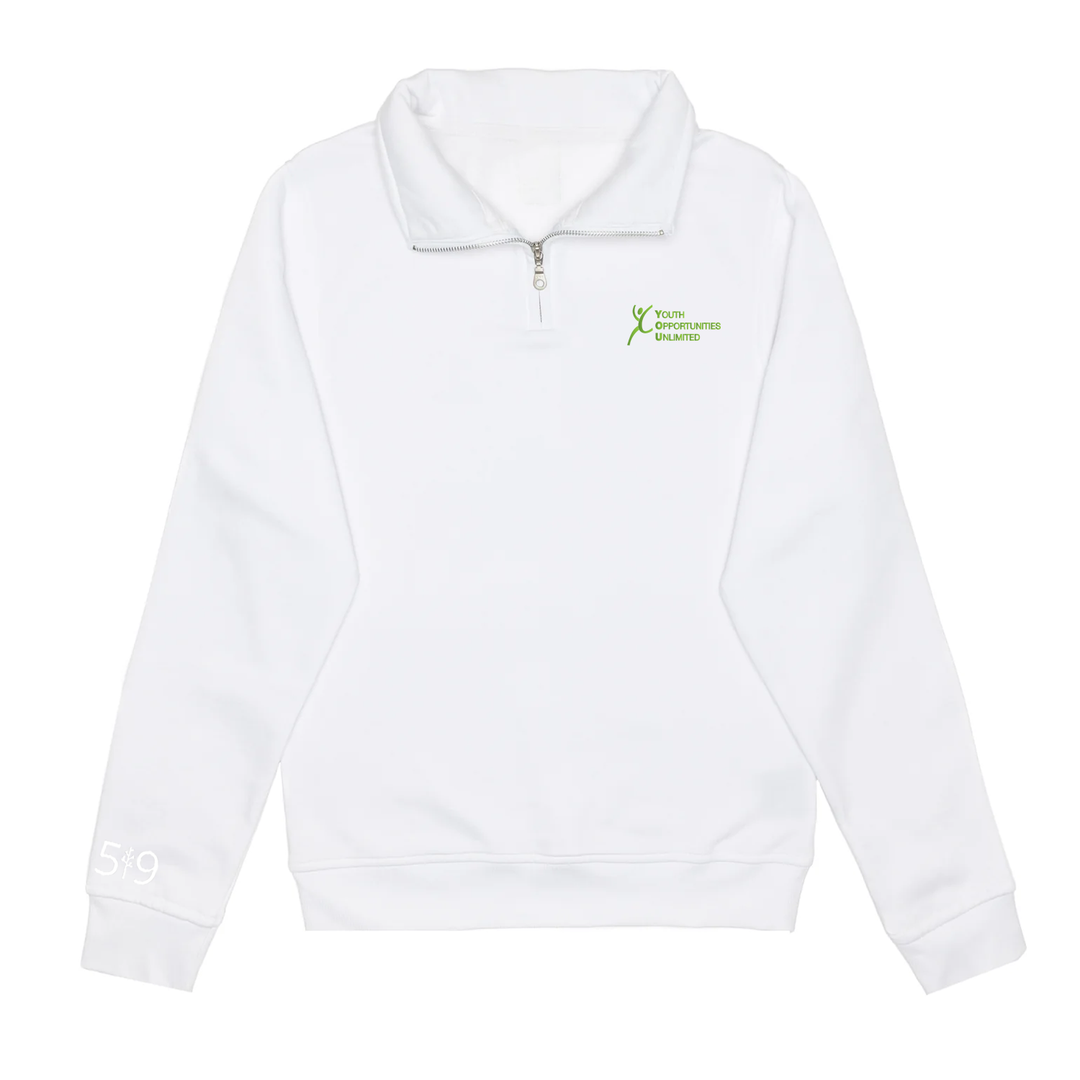 YOU EMBROIDERED 1/4 ZIP (UNISEX)