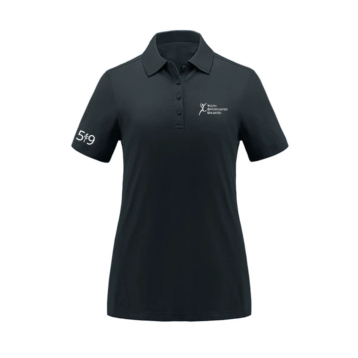 YOU EMBROIDERED PIQUE POLO (WOMENS)