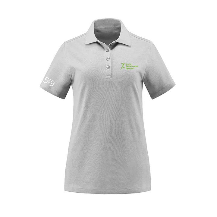 YOU EMBROIDERED PIQUE POLO (WOMENS)