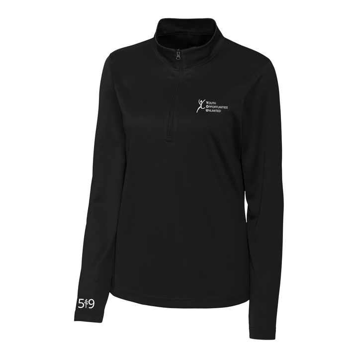 YOU EMBROIDERED ATHLETIC 1/4 ZIP (WOMENS)