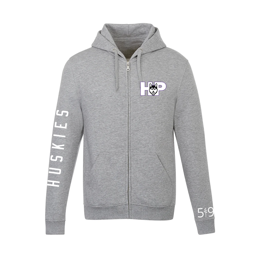 HURON PARK SLEEVE LOGO ZIP-UP (UNISEX)