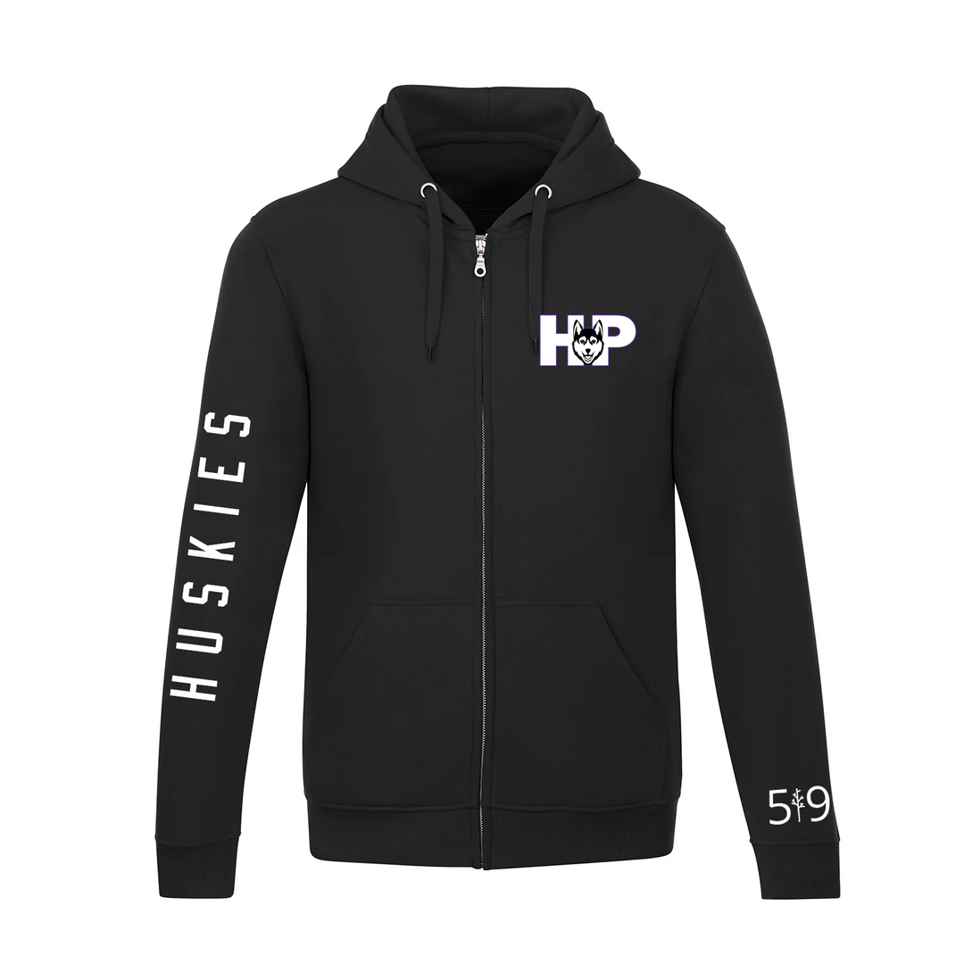 HURON PARK SLEEVE LOGO ZIP-UP (UNISEX)